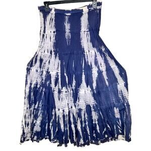 NWT KUSHI Boho Shibori Tie Dye Dress SIZE SMALL
